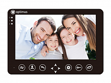 Видеодомофон Optimus VM-7.1 (чёрный)