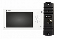 Комплект Видеодомофон Optimus VM-7.0 + Панель видеодомофона Optimus DS-700L