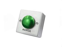 Кнопка Optimus "Выход" "Грибок" - NO/NC (металл) 53мм
