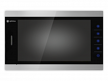 Видеодомофон Optimus VMH-10.1 (чёрный+серебро)